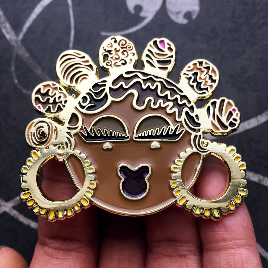 © Bantu Knots Pin - Arimas