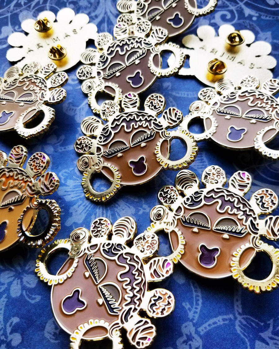 © Bantu Knots Pin - Arimas