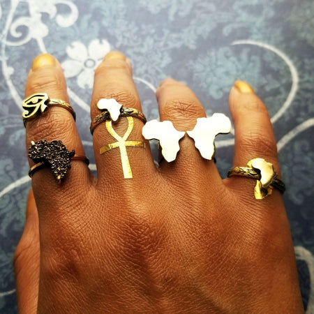 Africa Secret Message Finger Cuff - Arimas