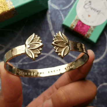 Sacred Lotus Cuff