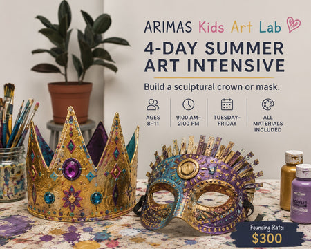 ARIMAS Kids Art Lab: 4 Day Summer Art Intensive