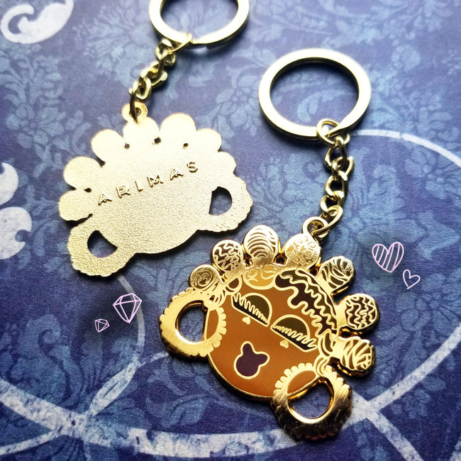 © Bantu Knots Keychain - Arimas 