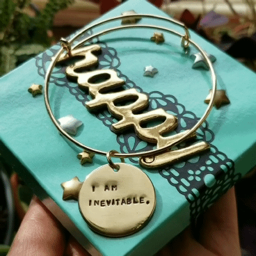 Custom made alex and ani bangle on sale